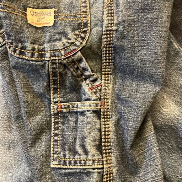 Vintage OshKosh B’Gosh Carpenter Jeans Size 2 Toddler - Picture 6 of 6